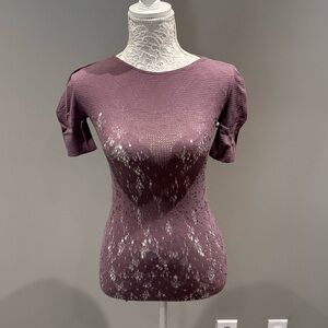 Wolford Mauve T-Shirt Sz M